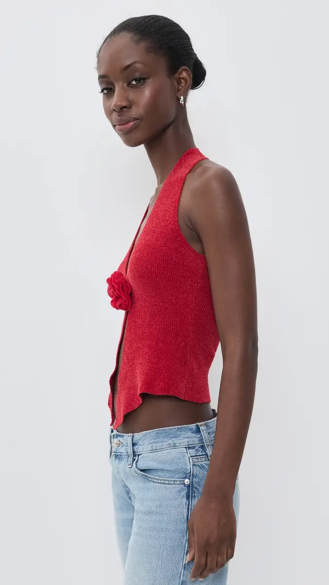 With Jean Rose Knit Top | Thumbnail 4 With Jean Rose Knit Top | Thumbnail 4
