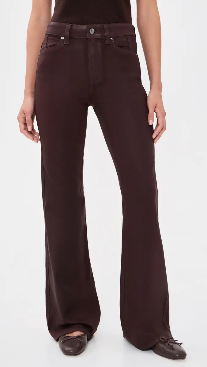 PAIGE Coated Sofia Flared Jeans | Thumbnail 2 PAIGE Coated Sofia Flared Jeans | Thumbnail 2