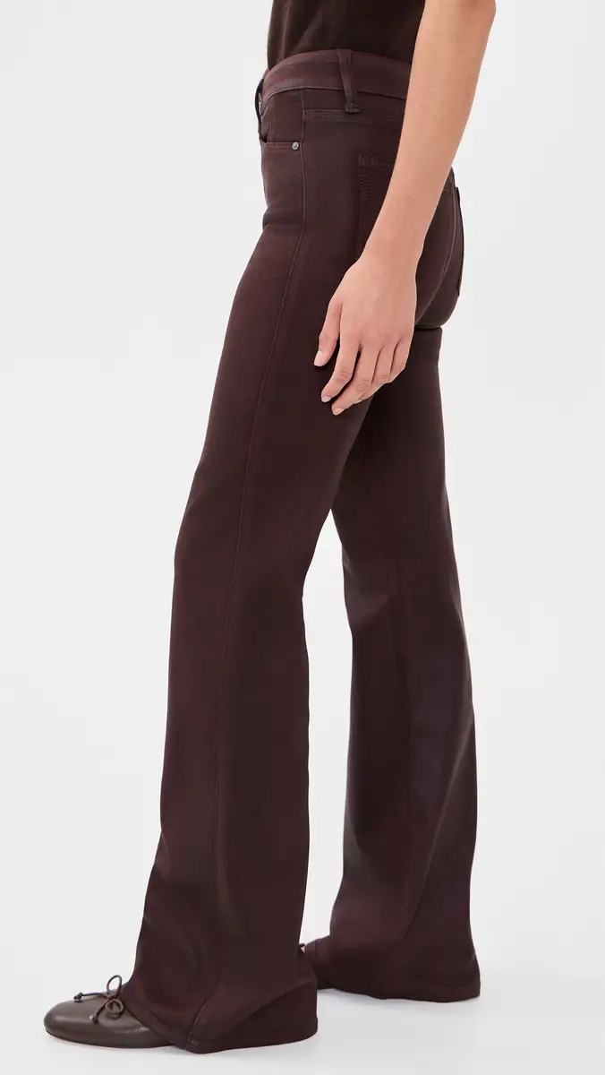 PAIGE Coated Sofia Flared Jeans | Thumbnail 4 PAIGE Coated Sofia Flared Jeans | Thumbnail 4