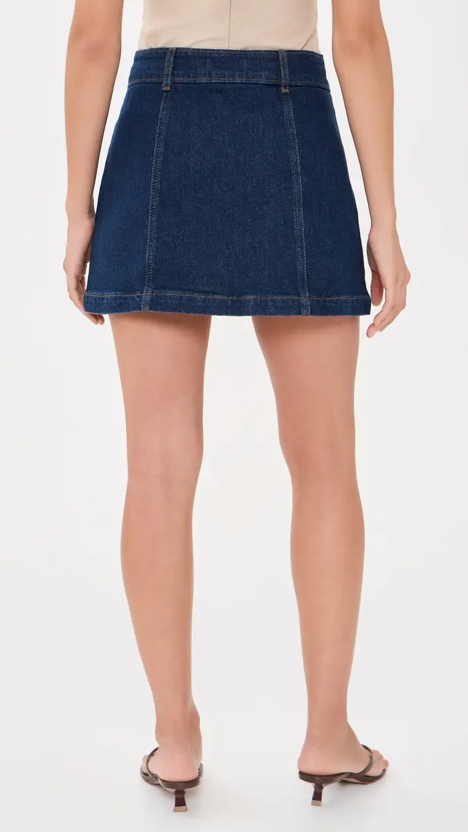 PAIGE Janelle Denim Skirt | Thumbnail 3 PAIGE Janelle Denim Skirt | Thumbnail 3