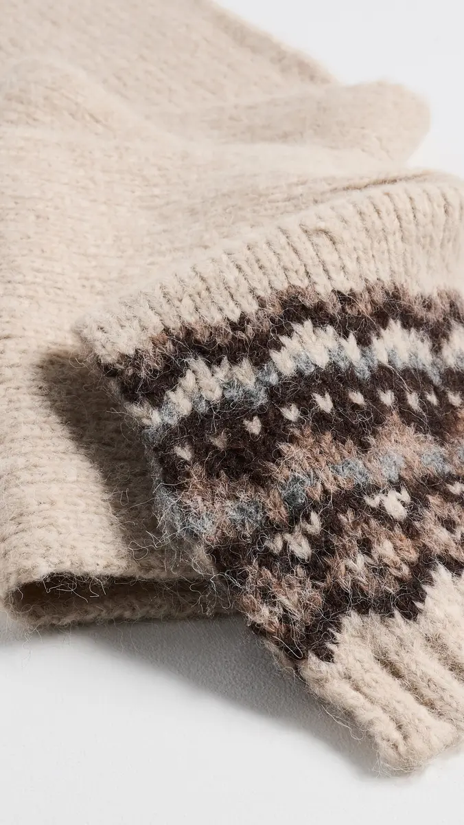 Hat Attack Fair Isle Knit Scarf | Thumbnail 4