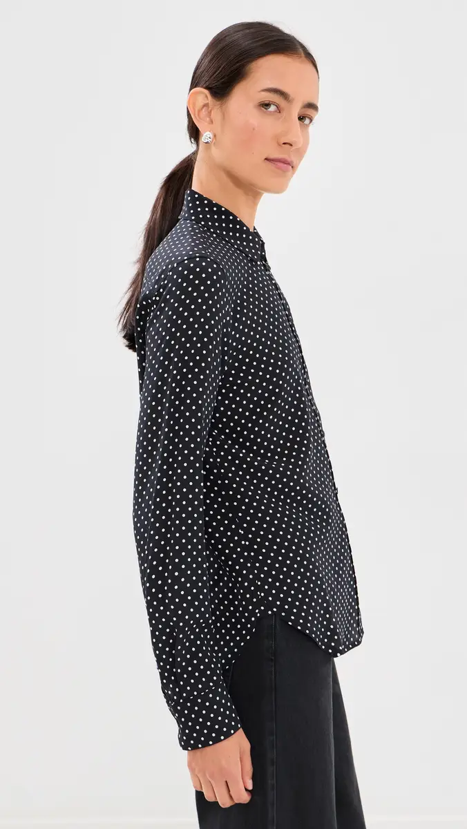 Nili Lotan Gaia Slim Button Down Shirt | Thumbnail 4 Nili Lotan Gaia Slim Button Down Shirt | Thumbnail 4
