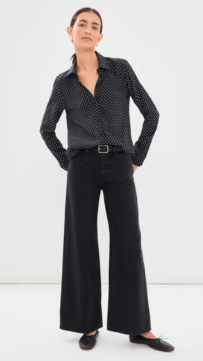 Nili Lotan Gaia Slim Button Down Shirt | Thumbnail 5 Nili Lotan Gaia Slim Button Down Shirt | Thumbnail 5