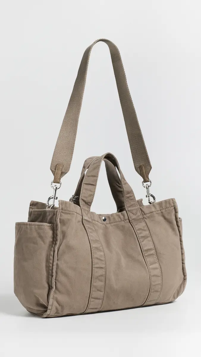 Madewell Large Washed Canvas Tote | Thumbnail 4