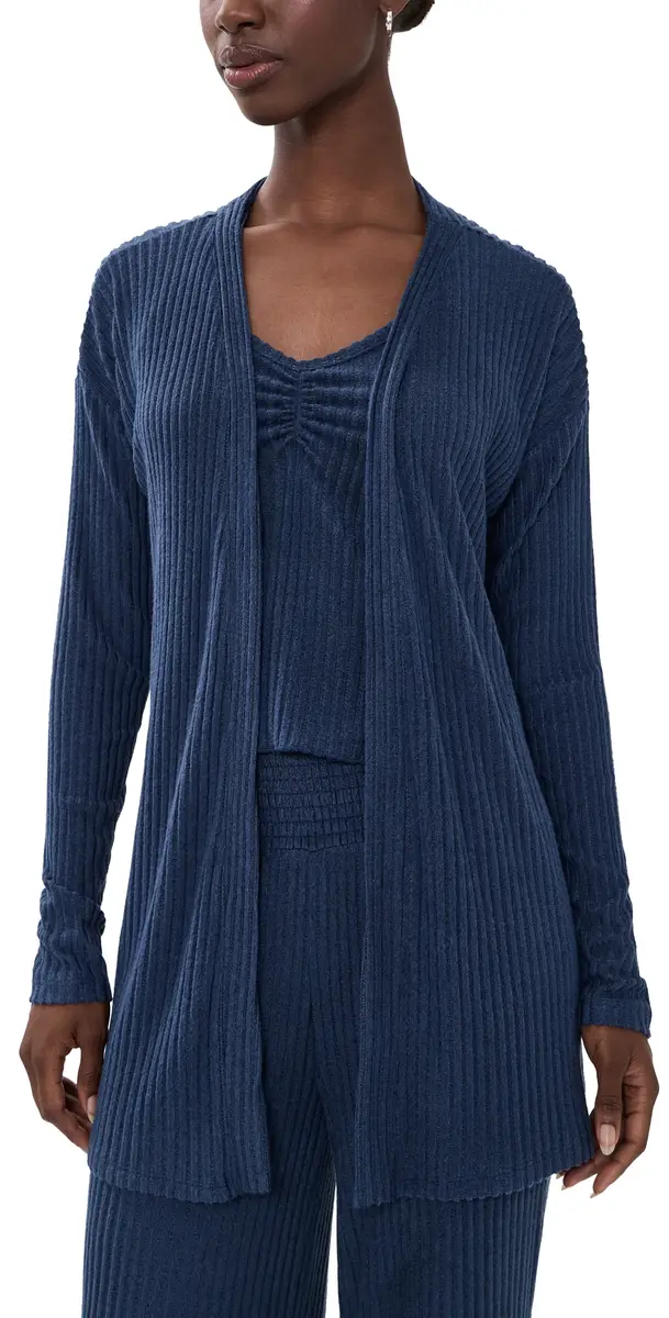 HONEYDEW Dream Cloud Cardigan Midnight Navy | Image 1 HONEYDEW Dream Cloud Cardigan Midnight Navy | Image 1