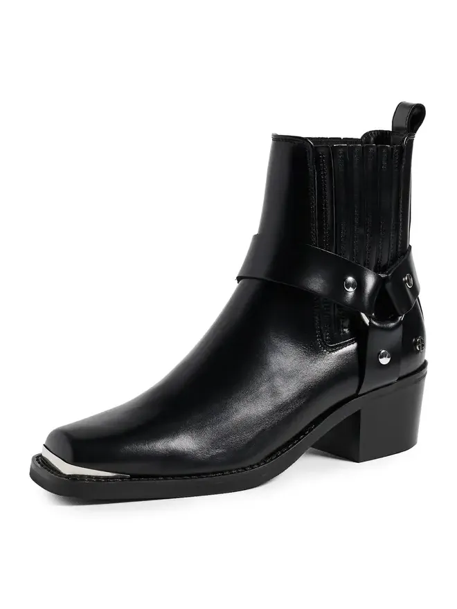 Mid Biker Boots