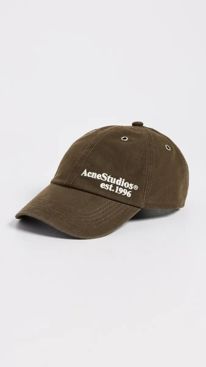 Acne Studios Cuddy Waxed Cotton Canvas Cap | Thumbnail 2