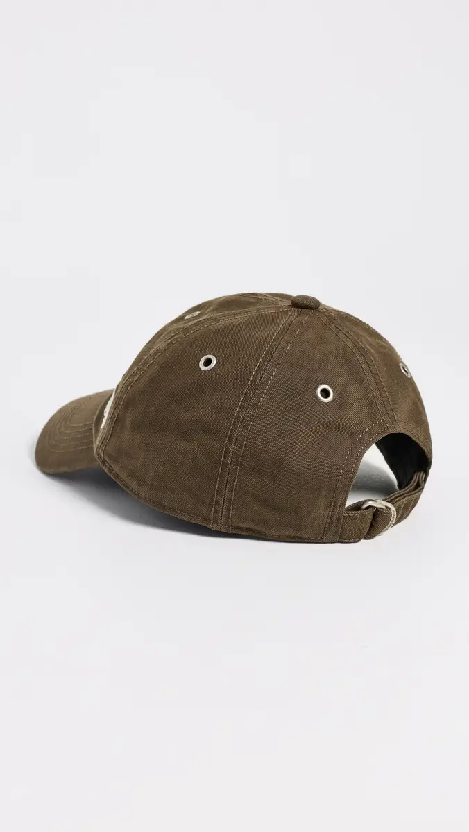 Acne Studios Cuddy Waxed Cotton Canvas Cap | Thumbnail 5