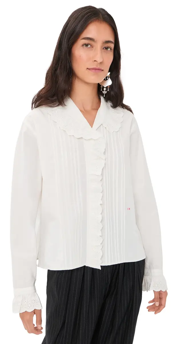 ISABEL MARANT ÉTOILE Nomia Top White | Image 1 ISABEL MARANT ÉTOILE Nomia Top White | Image 1