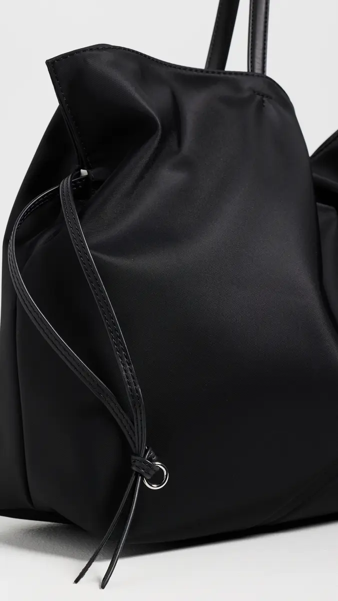 Tory Burch Ella Nylon Drawstring Tote | Thumbnail 5 Tory Burch Ella Nylon Drawstring Tote | Thumbnail 5