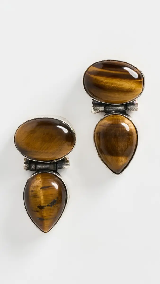 Shashi Dallas Tear Drop Earrings | Thumbnail 2 Shashi Dallas Tear Drop Earrings | Thumbnail 2
