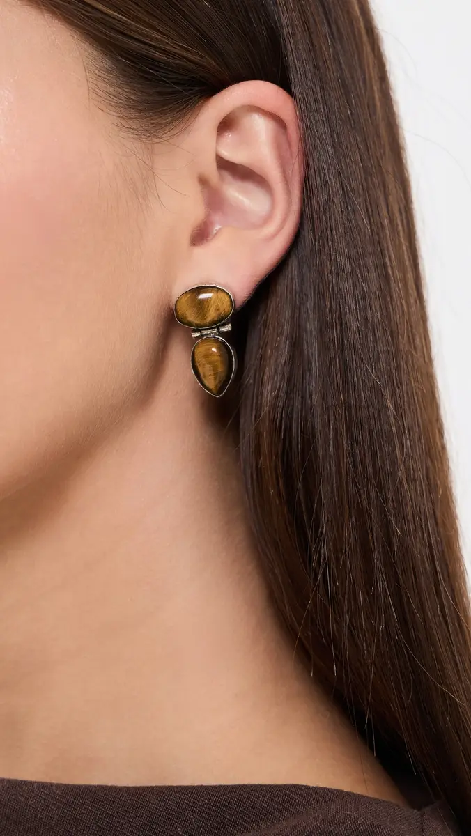 Shashi Dallas Tear Drop Earrings | Thumbnail 3 Shashi Dallas Tear Drop Earrings | Thumbnail 3