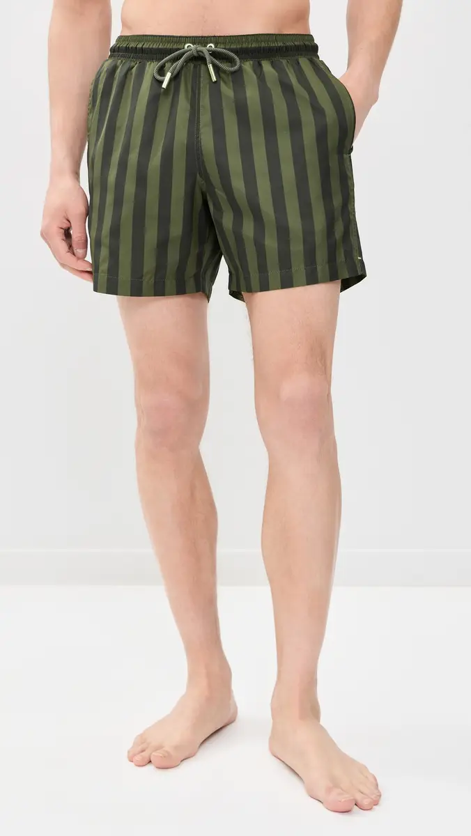 Orlebar Brown Boxer III Bold Stripe Swim Trunks 5.5 | Thumbnail 2 Orlebar Brown Boxer III Bold Stripe Swim Trunks 5.5 | Thumbnail 2