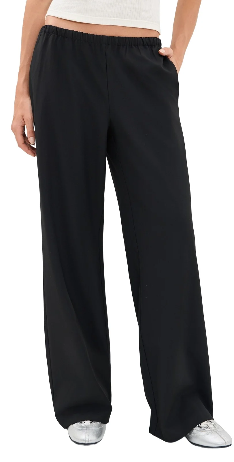GOOD AMERICAN The Pull On Trousers
