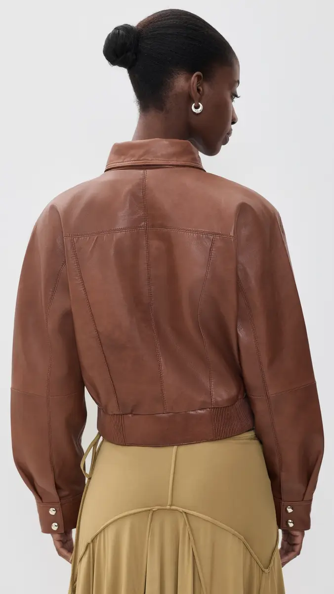 Retrofête Lykke Leather Jacket | Thumbnail 3 Retrofête Lykke Leather Jacket | Thumbnail 3