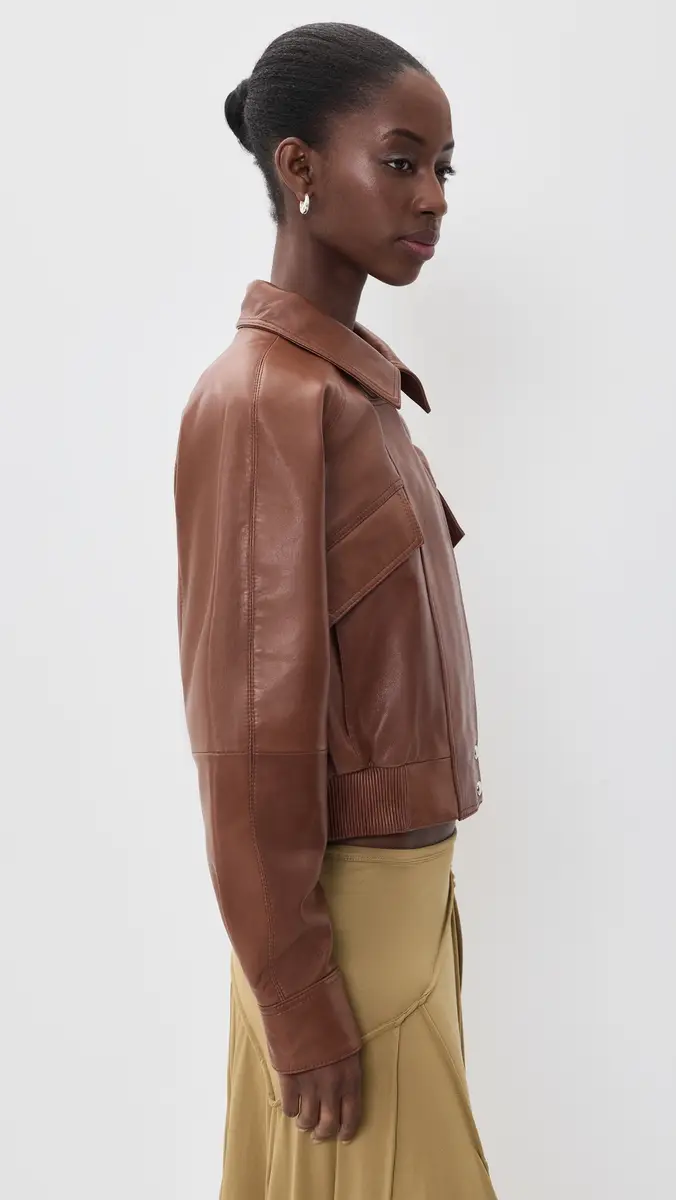 Retrofête Lykke Leather Jacket | Thumbnail 4 Retrofête Lykke Leather Jacket | Thumbnail 4