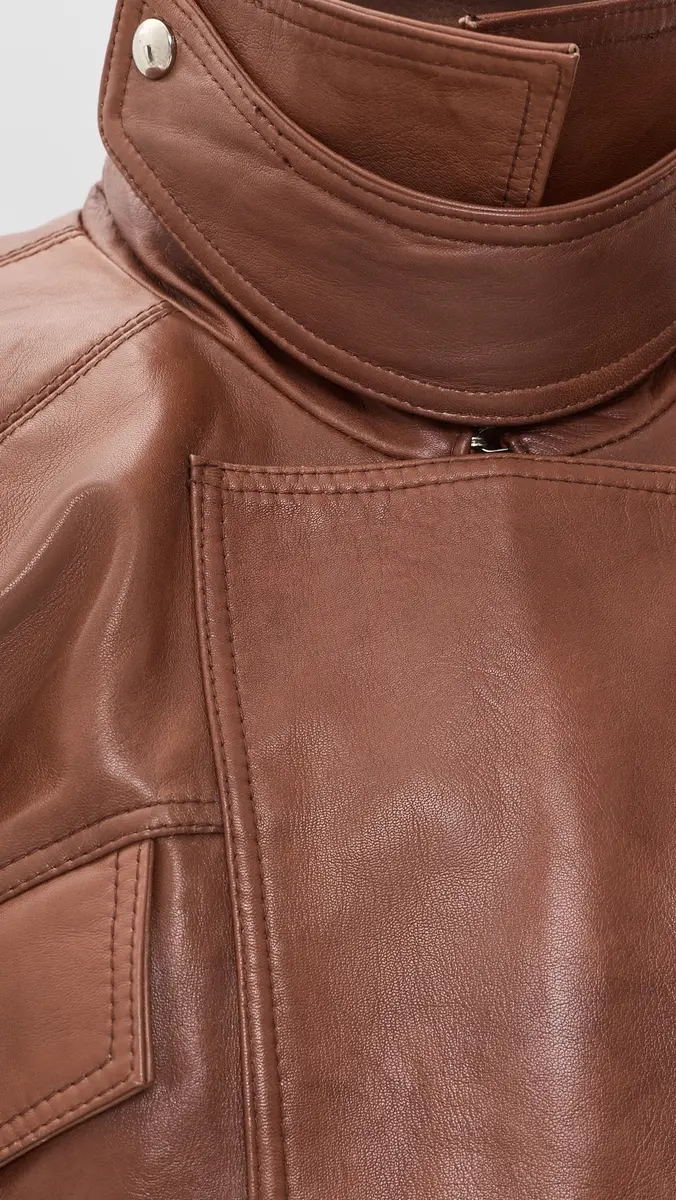 Retrofête Lykke Leather Jacket | Thumbnail 6 Retrofête Lykke Leather Jacket | Thumbnail 6