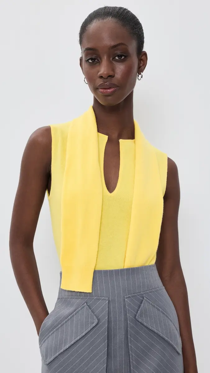 Aknvas Giorigia Tie Neck Top | Thumbnail 2 Aknvas Giorigia Tie Neck Top | Thumbnail 2