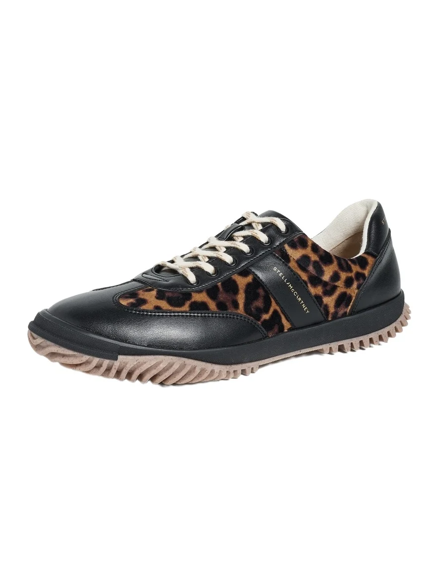 Alter Mat & Leopard Printed Velvet Sneakers