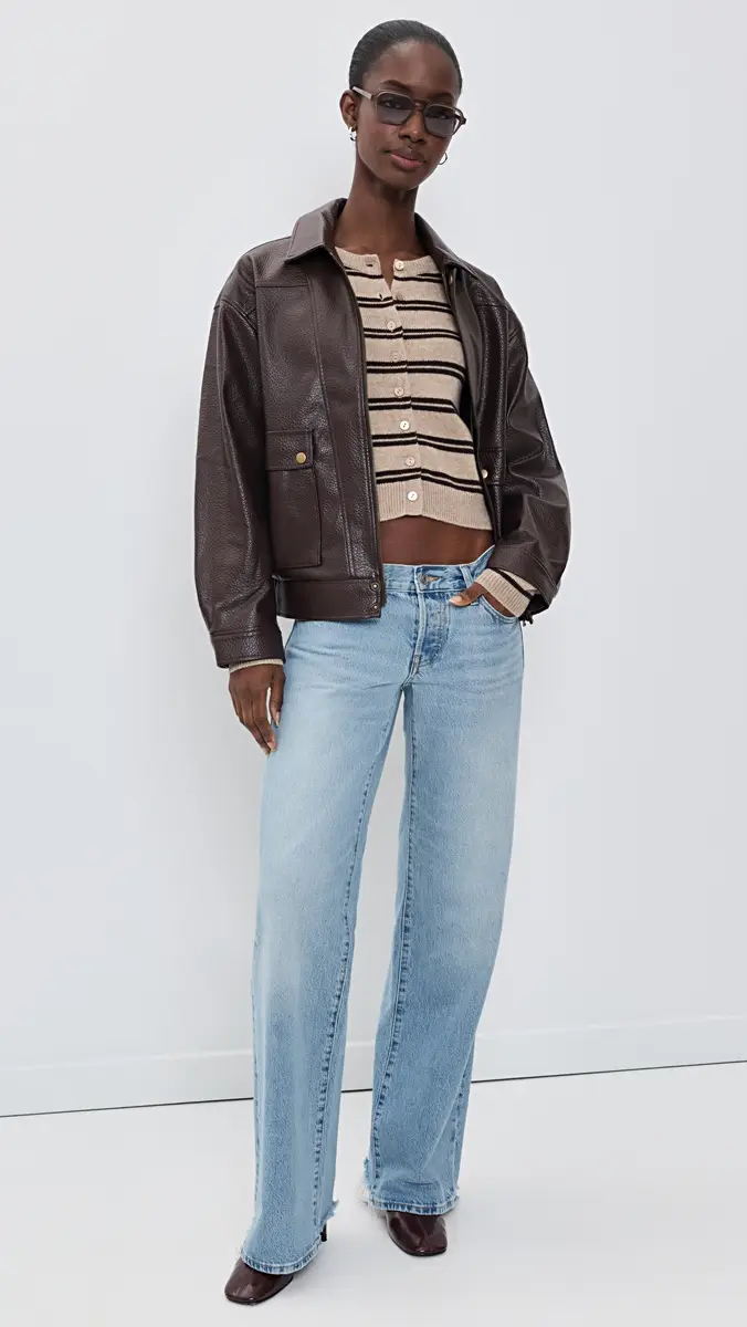 PAIGE Ashland Faux Leather Jacket | Thumbnail 5 PAIGE Ashland Faux Leather Jacket | Thumbnail 5