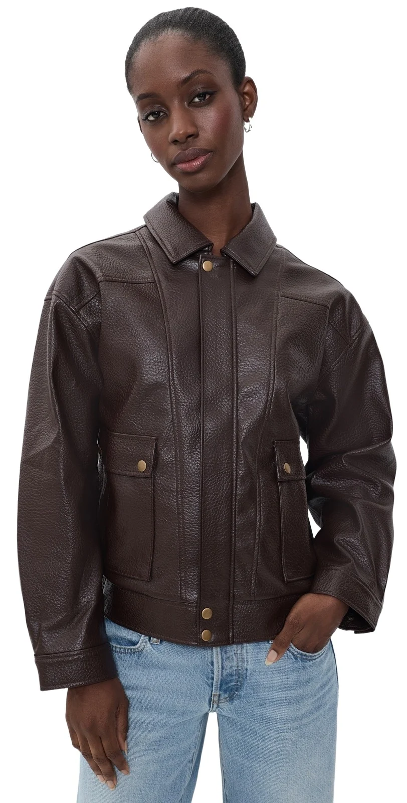 Ashland Faux Leather Jacket