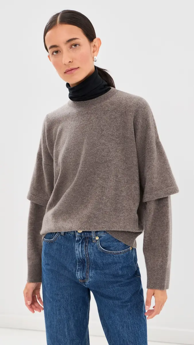 DARKPARK Troy Knit Double Sleeve Sweater | Thumbnail 2 DARKPARK Troy Knit Double Sleeve Sweater | Thumbnail 2