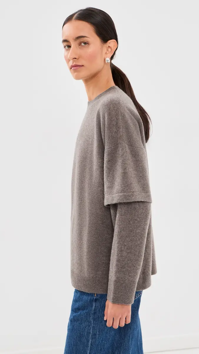 DARKPARK Troy Knit Double Sleeve Sweater | Thumbnail 4 DARKPARK Troy Knit Double Sleeve Sweater | Thumbnail 4