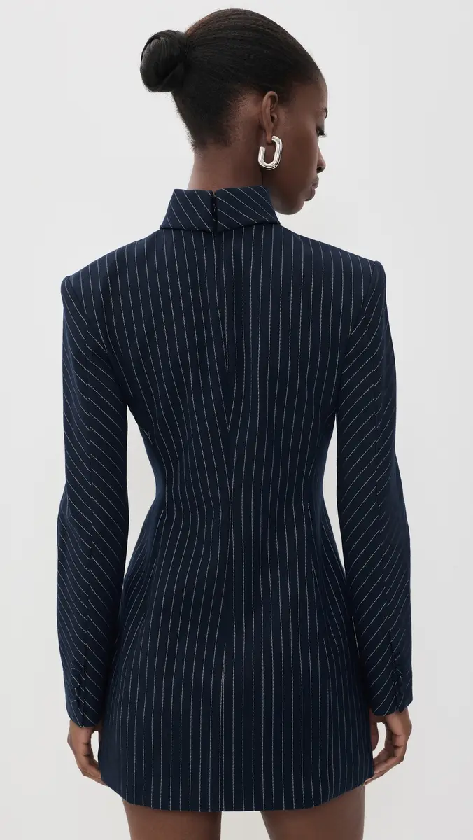 Aknvas Toni Pinstripe Dress | Thumbnail 3 Aknvas Toni Pinstripe Dress | Thumbnail 3