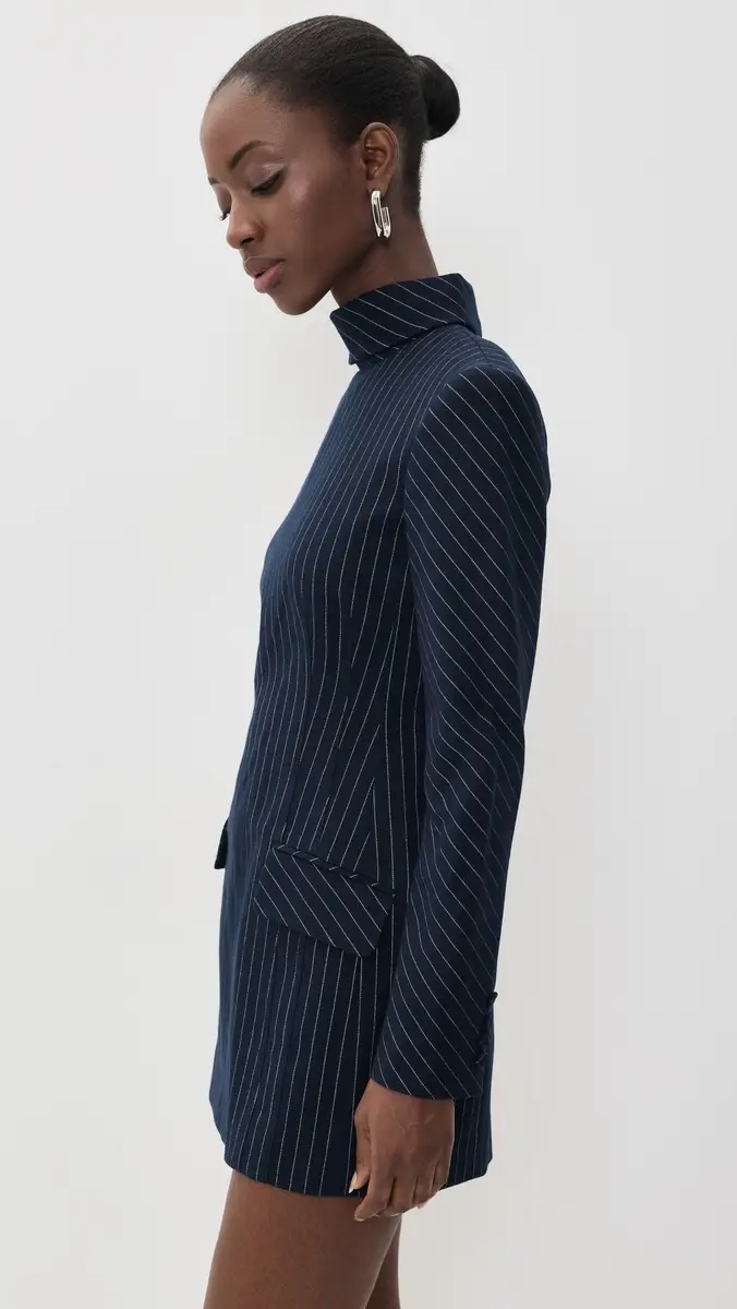Aknvas Toni Pinstripe Dress | Thumbnail 4 Aknvas Toni Pinstripe Dress | Thumbnail 4