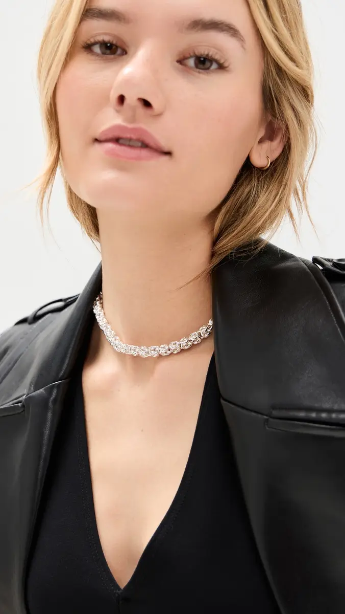 Shashi Byzantine Chain Necklace | Thumbnail 3 Shashi Byzantine Chain Necklace | Thumbnail 3
