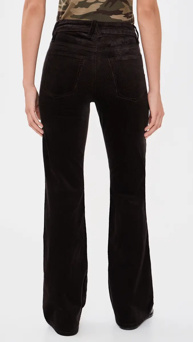 GOOD AMERICAN Good Classic Bootcut Corduroy Pants | Thumbnail 3