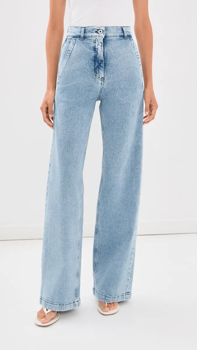 Another Tomorrow Carpenter Denim Jeans | Thumbnail 2 Another Tomorrow Carpenter Denim Jeans | Thumbnail 2