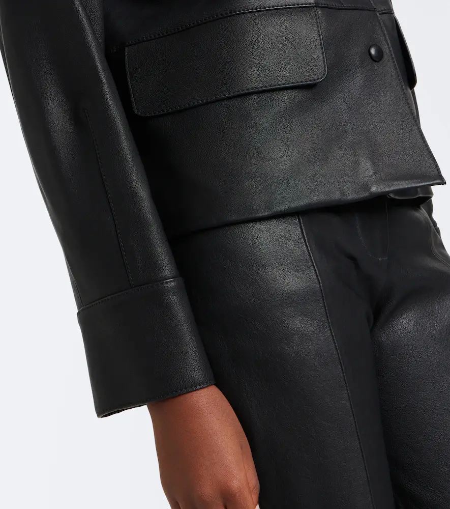 Proenza Schouler White Label Robin leather jacket | Thumbnail 3 Proenza Schouler White Label Robin leather jacket | Thumbnail 3