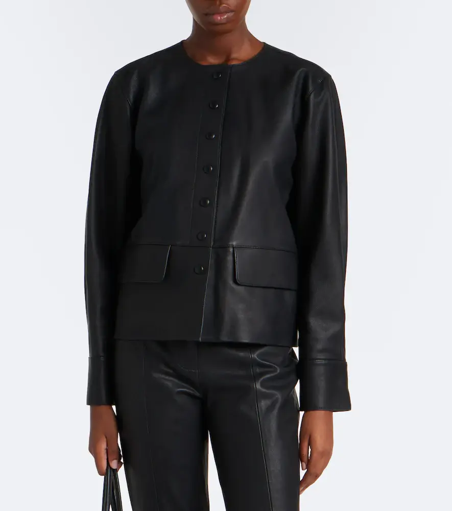 Proenza Schouler White Label Robin leather jacket | Thumbnail 4 Proenza Schouler White Label Robin leather jacket | Thumbnail 4