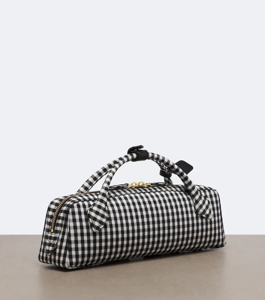 Alaïa Alaïa Le Teckel gingham clutch | Thumbnail 3 Alaïa Alaïa Le Teckel gingham clutch | Thumbnail 3