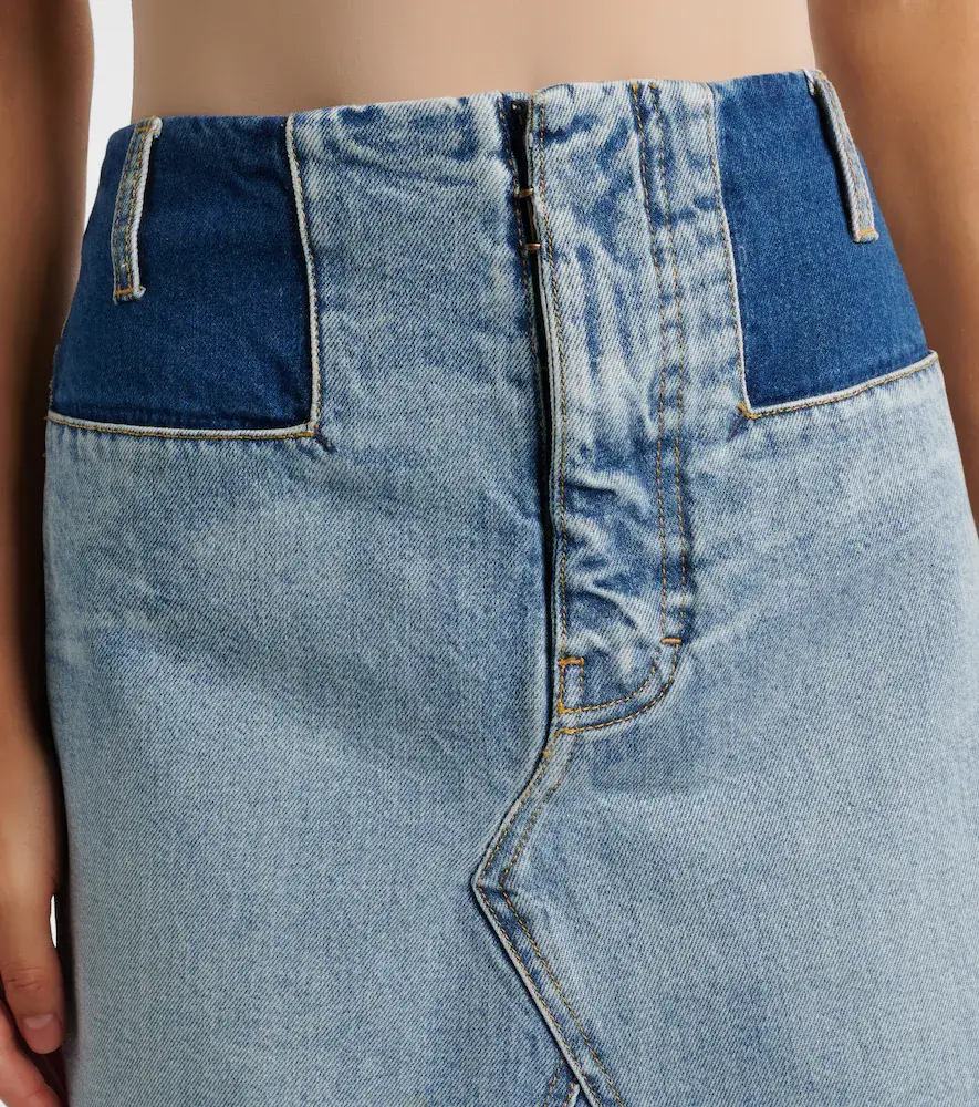 Maison Margiela Paneled denim maxi skirt | Thumbnail 2 Maison Margiela Paneled denim maxi skirt | Thumbnail 2