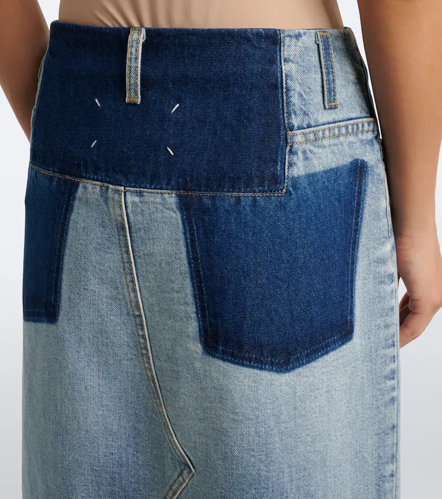 Maison Margiela Paneled denim maxi skirt | Thumbnail 3 Maison Margiela Paneled denim maxi skirt | Thumbnail 3