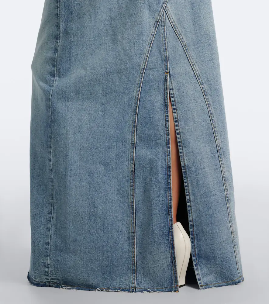 Maison Margiela Paneled denim maxi skirt | Thumbnail 4 Maison Margiela Paneled denim maxi skirt | Thumbnail 4