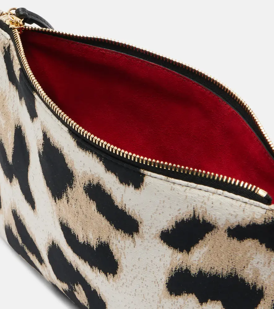 Givenchy Voyou leopard-print canvas pouch | Thumbnail 2 Givenchy Voyou leopard-print canvas pouch | Thumbnail 2