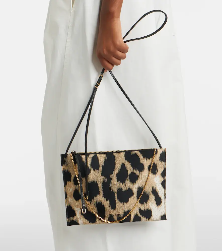 Givenchy Voyou leopard-print canvas pouch | Thumbnail 5 Givenchy Voyou leopard-print canvas pouch | Thumbnail 5