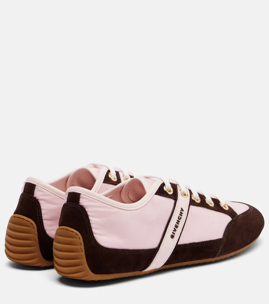 Givenchy Slim suede-trimmed sneakers | Thumbnail 2 Givenchy Slim suede-trimmed sneakers | Thumbnail 2
