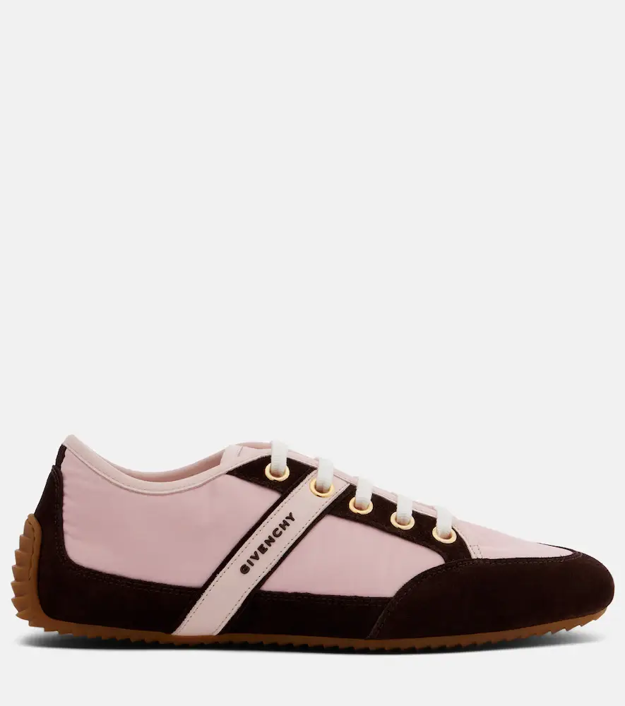 Givenchy Slim suede-trimmed sneakers | Thumbnail 3 Givenchy Slim suede-trimmed sneakers | Thumbnail 3