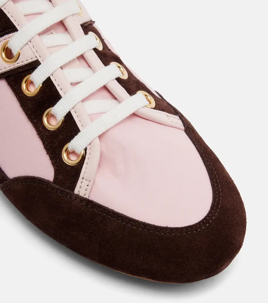 Givenchy Slim suede-trimmed sneakers | Thumbnail 4 Givenchy Slim suede-trimmed sneakers | Thumbnail 4