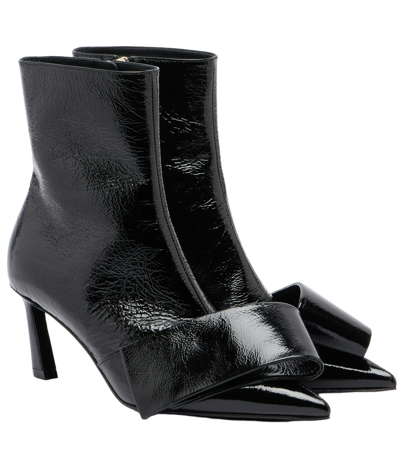 Givenchy Twisted Ribbon leather ankle boots