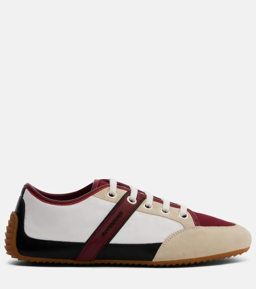 Givenchy Slim suede-trimmed sneakers | Thumbnail 3 Givenchy Slim suede-trimmed sneakers | Thumbnail 3