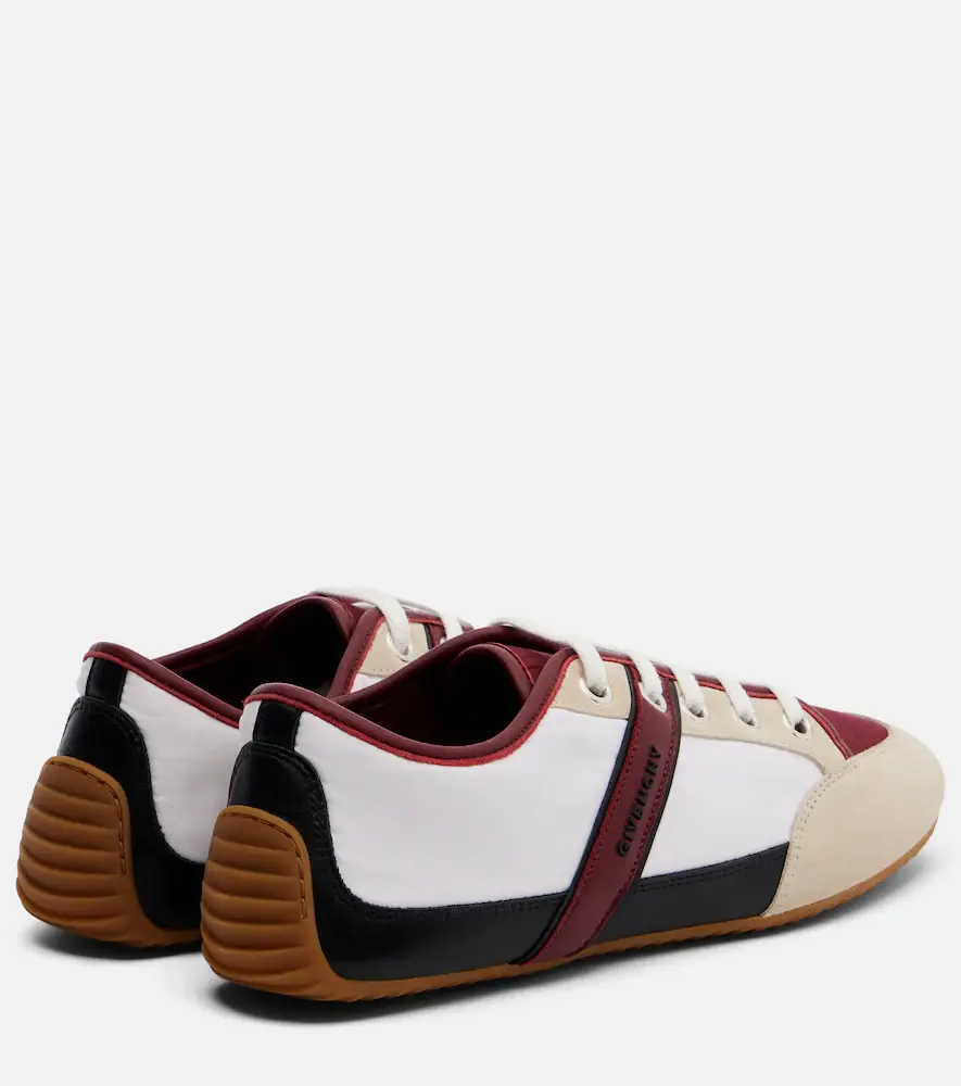 Givenchy Slim suede-trimmed sneakers | Thumbnail 4 Givenchy Slim suede-trimmed sneakers | Thumbnail 4