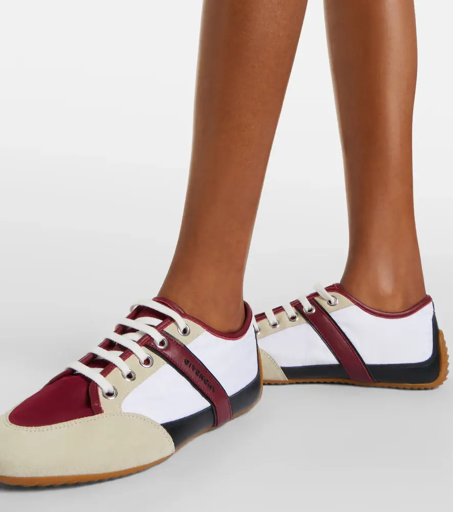 Givenchy Slim suede-trimmed sneakers | Thumbnail 5 Givenchy Slim suede-trimmed sneakers | Thumbnail 5