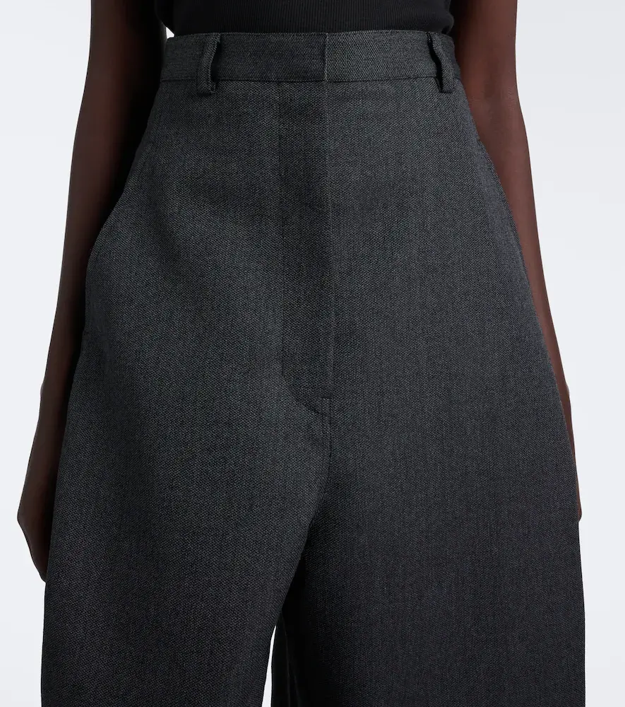 Balenciaga Wool barrel-leg pants | Thumbnail 3 Balenciaga Wool barrel-leg pants | Thumbnail 3