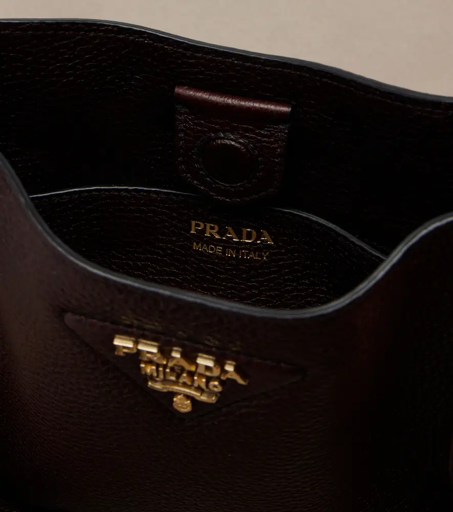 Prada Mini leather shoulder bag | Thumbnail 2 Prada Mini leather shoulder bag | Thumbnail 2