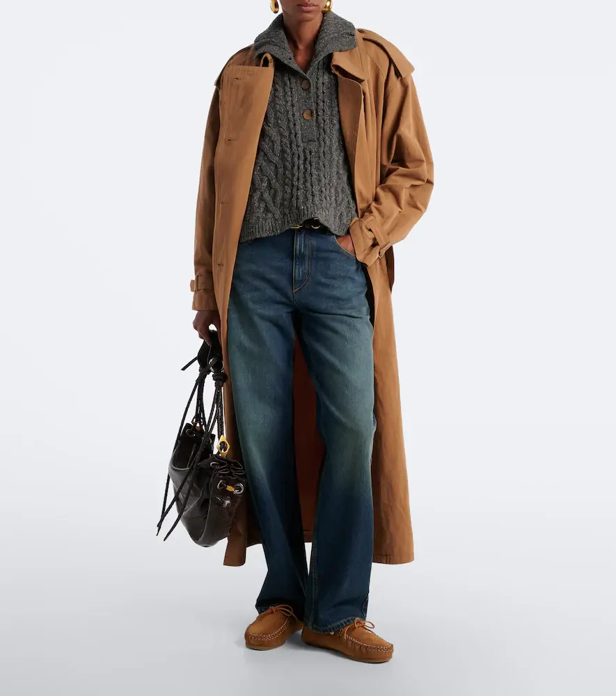 Isabel Marant Cable knit wool-blend sweater vest | Thumbnail 6